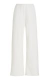 Wardrobe.nyc Wool-blend Wide-leg Pants In White