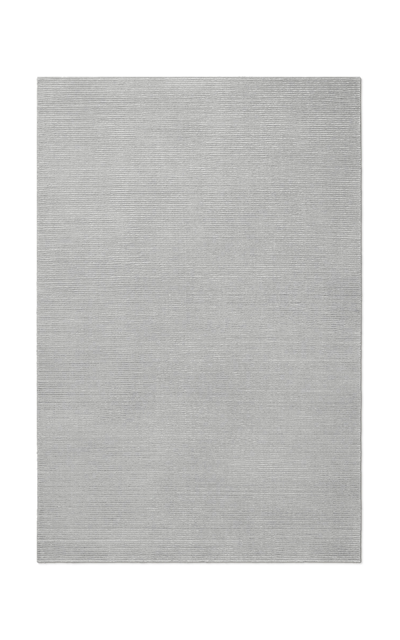 Nordic Knots Park By ; Hand Loomed Area Rug In Grey; Size 8' X 10' In Grey
