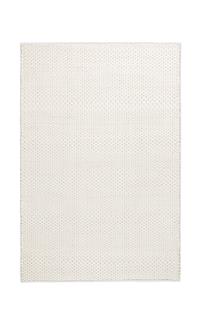 Nordic Knots Dunes By ; Hand Woven Area Rug In Cream; Size 6' X 9' In Off-white