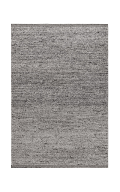 Nordic Knots Zero By ; Flatweave Area Rug In Gray Mix; Size 2.5' X 9' In Grey