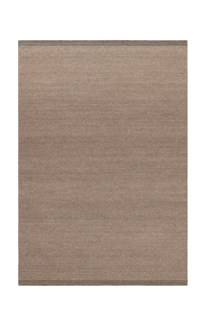 Nordic Knots Zero By ; Flatweave Area Rug In Brown; Size 2.5' X 12'
