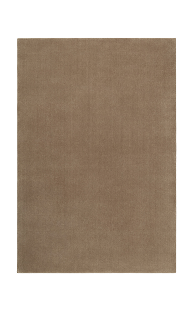 Nordic Knots Grand By ; Hand Loomed Area Rug In Chestnut; Size 8' X 10' In Brown