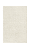Nordic Knots Fields By ; Shaggy Area Rug In Dusty White; Size 5' X 8' In Off-white
