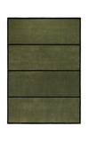 Nordic Knots Norr Mälarstrand 01 By ; Hand Loomed Area Rug In Green/black; Size 8' X 10' In Green