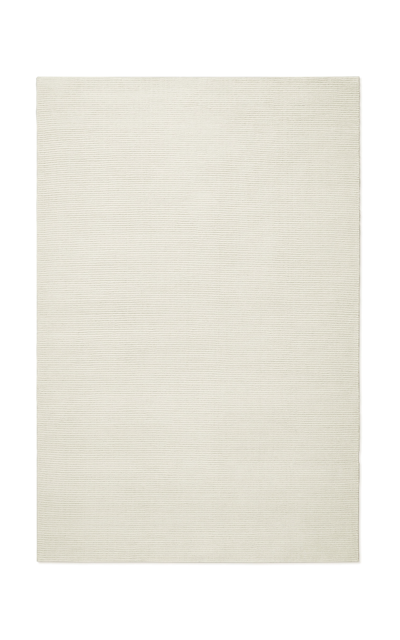 Nordic Knots Park By ; Hand Loomed Area Rug In Dusty White; Size 6' X 9' In Off-white