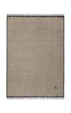 Nordic Knots Elder 01 By ; Hand Knotted Area Rug In Black; Size 8' X 10' In Black