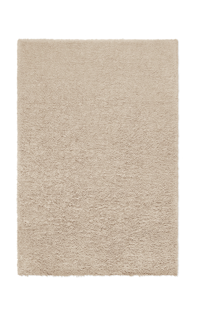 Nordic Knots Fields By ; Shaggy Area Rug In Sand; Size 6' X 9' In Taupe