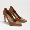 SAM EDELMAN SAM EDELMAN HAZEL POINTED TOE PUMP CUOIO BASKET WEAVE