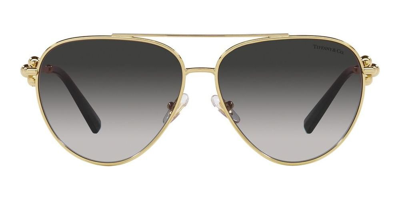 Tiffany & Co . Aviator Frame Sunglasses In Gold