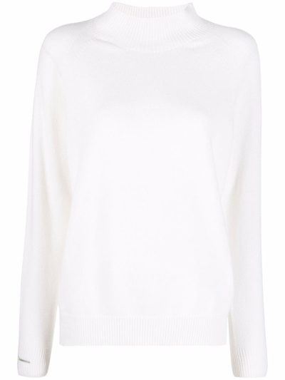 Peserico Tricot Sweater In Nievo White