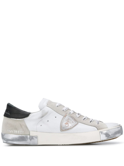 Philippe Model Prsx Low Man  Sneakers In White