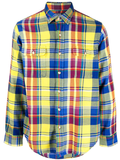 Polo Ralph Lauren Plaid-check Cotton Shirt In Multicolour