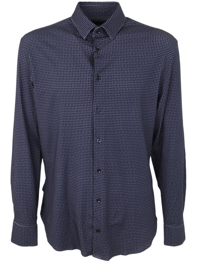 Giorgio Armani Shirt In Blue