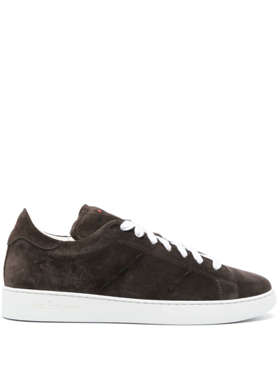 Kiton Sneakers In Brown