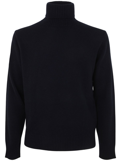 Nuur Long Sleeves Turtle Neck Sweater In Black