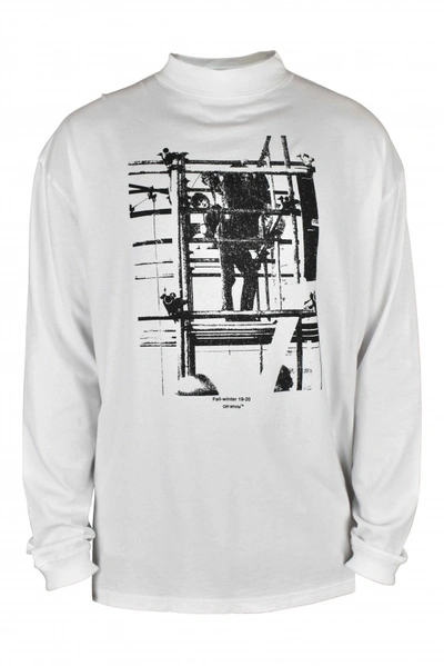 Off-white Long Sleeve T-shirt In White