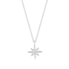 ESTELLA BARTLETT - NORTH STAR NECKLACE IN SILVER