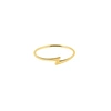 JUULRY GOLD PLATED FLASH RING