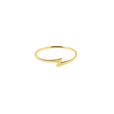 Juulry Gold Plated Flash Ring