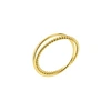 JUULRY GOLD PLATED MIX DOUBLE RING