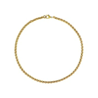 Juulry Gold Plated Chunky Chain Necklace