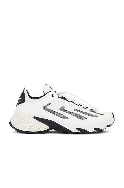 Salomon Speedverse Prg 3d Mesh Sneakers In White,black