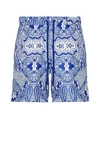 Moncler Beachwear In Bluette