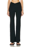 Beyond Yoga Spacedye At Your Leisure Bootcut Pant In Darkest Night