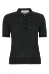 Golden Goose Golden Polo Knit In 90100