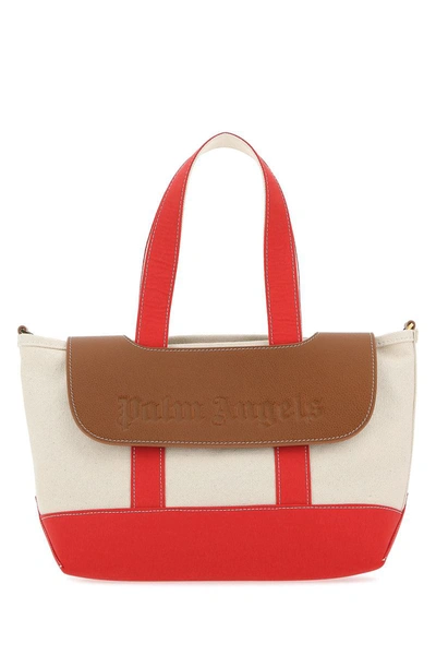 Palm Angels Women Multicolor Canvas Handbag In 2560