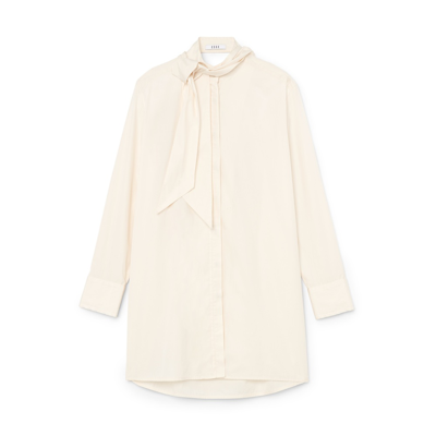 Esse Evie Scarf Shirt In Crema