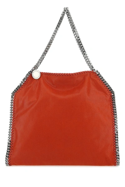 Stella Mccartney Handbags Eco Suede Red Rust
