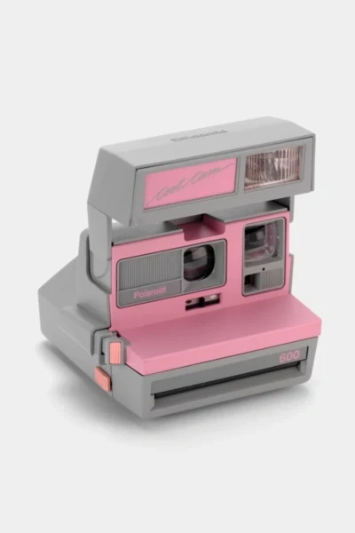 Polaroid Pink Cool Cam Vintage 600 Instant Camera Refurbished By Retrospekt