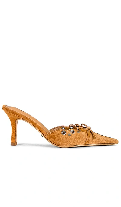 Tony Bianco Shae Mule In Butterscotch Suede