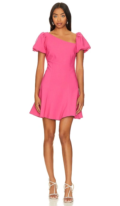 Likely Women's Andrea Puff-sleeve Minidress In Fuschia