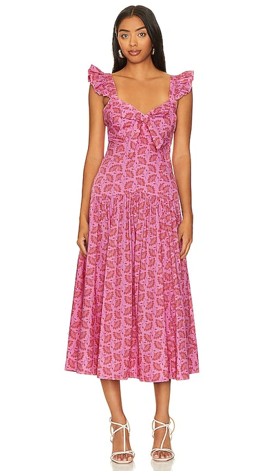 Likely Sherry Dress In Orchid Multi