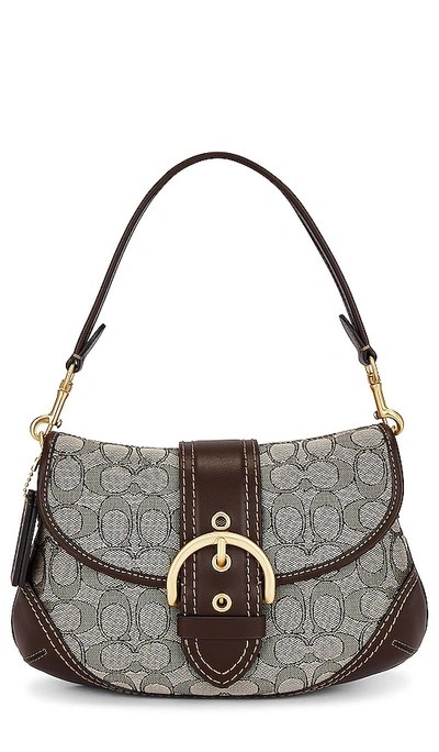 Coach Signature Jacquard Soho 包袋 – Oak Maple In Oak Maple