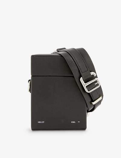 Shoulder Bags Heliot Emil Leather Strap Box Bag LEATHER STRAP BOX