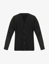 Issey Miyake Black Basics Cardigan In Black