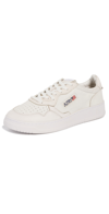 Autry Low-top Sneakers With Smooth Leather Upper And Perforated Detailing In White/white