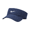 Nike Unisex Dri-fit Ace Swoosh Visor In Navy