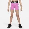 Nike Pro Big Kids' (girls') Shorts In Pink
