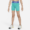 Nike Pro Big Kids' (girls') Dri-fit 5" Shorts In Green