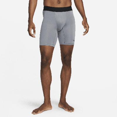 Nike Men's  Pro Dri-fit Fitness Long Shorts In Grey