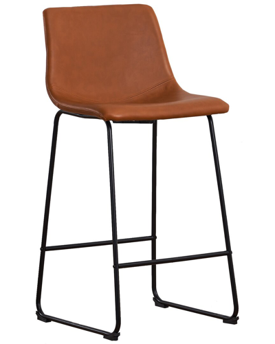 Unikome Set Of Two 30in Barstools In Brown