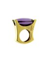 HERITAGE VAN CLEEF & ARPELS VAN CLEEF & ARPELS 18K DIAMOND & AMETHYST RING (AUTHENTIC PRE-OWNED)