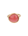 Heritage Fred Of Paris Fred Of Paris 18k 7.00 Ct. Tw. Rhodochrosite Cocktail Ring (authentic Pre- Owned)