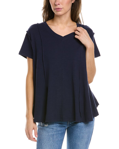 In Cashmere Incashmere Seamed Swing Top