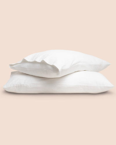 Dr. Weil Collection By Purecare Dr. Weil/purecare Linen-blend Pillowcase Set