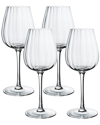 Villeroy & Boch Rose Garden White Wine Glass, Set Of 4